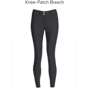 Dover Saddlery: Fine Riding Apparel: Black  Knee-Patch Breech